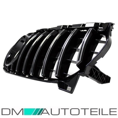 Set Sport-Kühlergrill für Panamericana GT Chrom + Stern passend für Mercedes CLA W117 ab 2016 (Mopf)