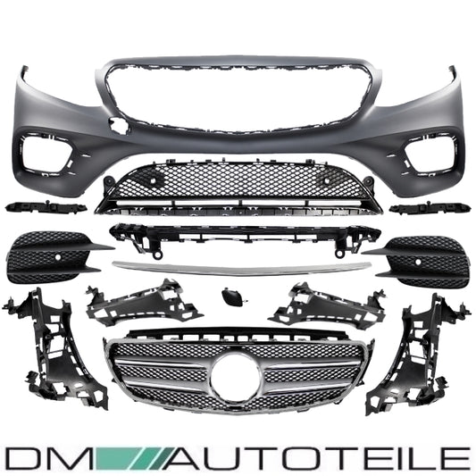 Stoßstange vorne + Grill für PDC passt für Mercedes E-Klasse W213 S213 nicht passend für AMG E63 ab 2016