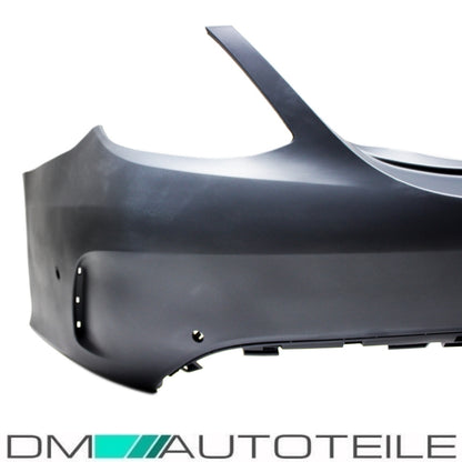 Stoßstange hinten Duplex + Halter komplett passend für Mercedes C-Klasse W205 nicht AMG C63