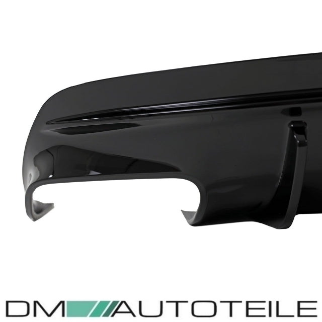 Sport Diffusor schwarz Umbau passt für Mercedes CLA W117 AMG Sport nicht A45 Facelift Bj 16-18