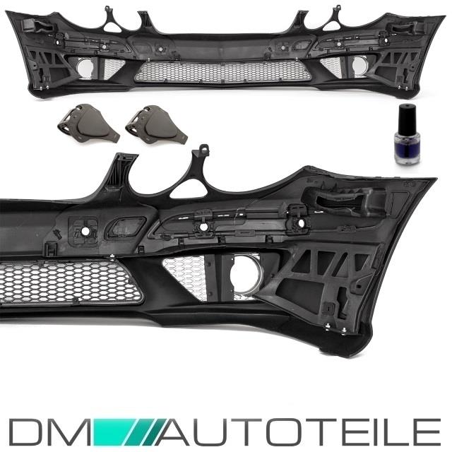 Mercedes W211 S211 Stoßstange vorne Facelift +Kiemen +Zubehör für E63 AMG 06-09