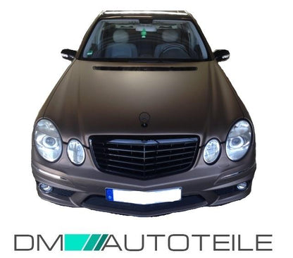 Mercedes W211 S211 Stoßstange vorne Facelift +Kiemen +Zubehör für E63 AMG 06-09