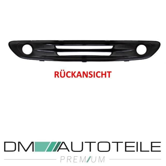 Smart City Coupe 450 Kühlergitter ABS Schwarz/Glatt +Löcher für NSW 98-02