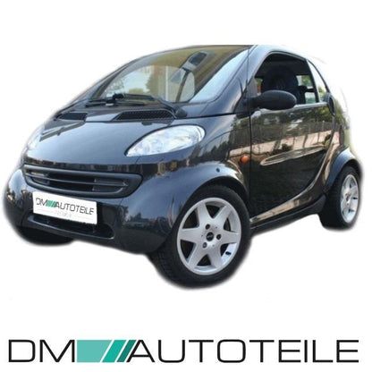 Smart City Coupe 450 Kühlergitter ABS Schwarz/Glatt +Löcher für NSW 98-02