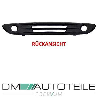 Smart Fortwo City Coupe 450 Kühlergitter ABS Schwarz Lackiert mit Löcher für NSW Bj. 08/98-04/02