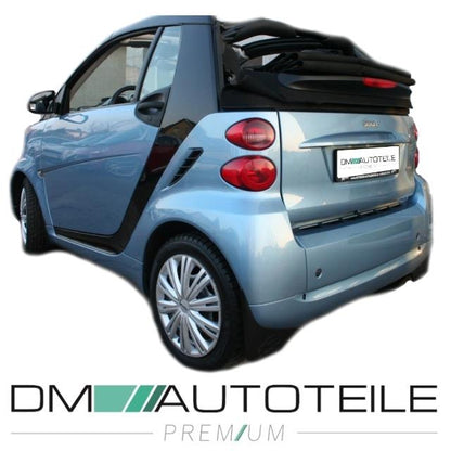 Smart Fortwo 451 Coupe Cabrio Zug- u Abschlepphaken Abdeckung Vorne Hinten 07-14