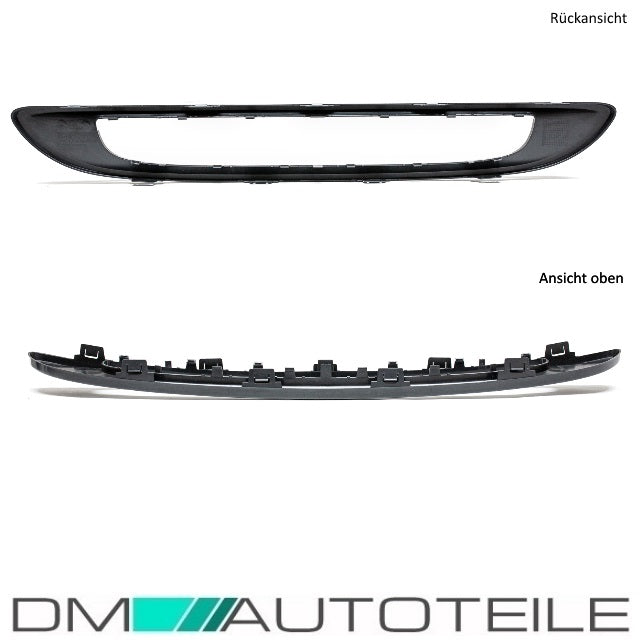 SMART FORTWO 451 Kühlerrahmen Gitterrahmen  schwarz Lackierfähig ABS Bj. 03/07 - 03/12