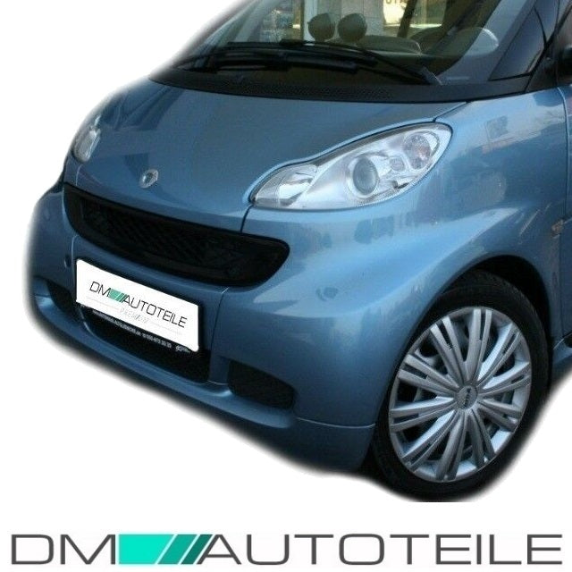 SMART FORTWO 451 Kühlerrahmen Gitterrahmen  schwarz Lackierfähig ABS Bj. 03/07 - 03/12