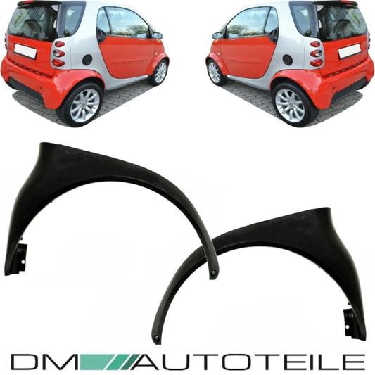 Smart City Coupe 450 Fortwo Kotflügel SET hinten Links & Rechts 1998-2007 ABS