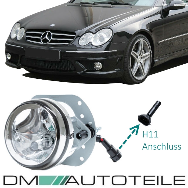 Nebelscheinwerfer SET H7 passt für Mercedes W211 S211 W204 S204 C209 A209 AMG