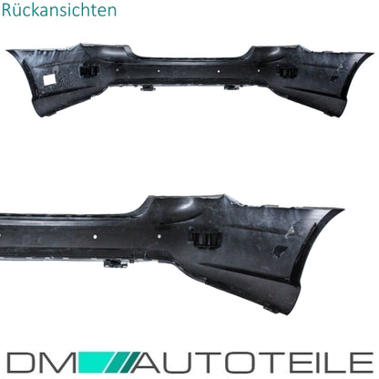 Mercedes E-Klasse W212 Heck Stoßstange Hinten aus PP für Parkhilfe + Zubehör für E63 AMG