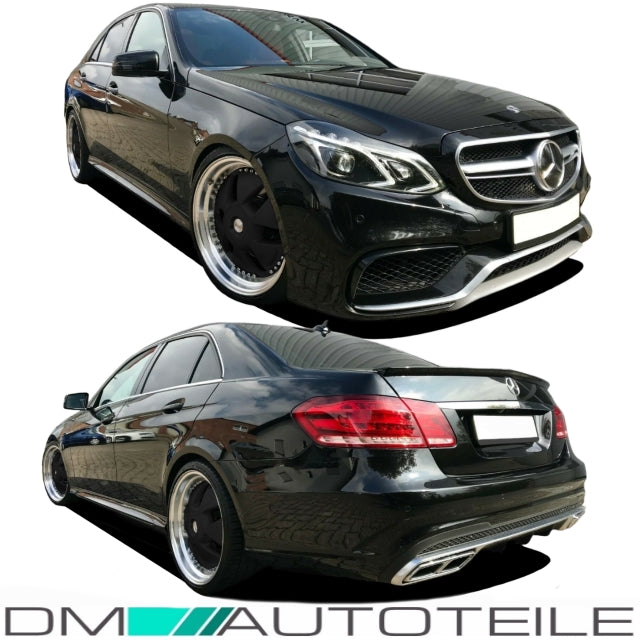 Mercedes W212 Mopf Front Heck Stoßstange Seitenschweller +Grill + Zubehör für E63 AMG