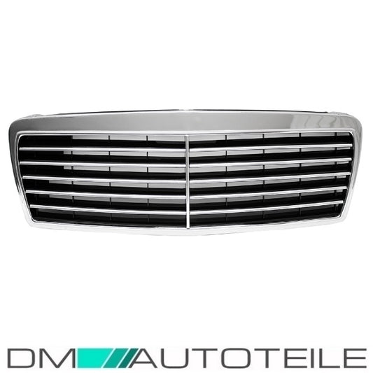 Mercedes E Klasse W210 S210 Kühlergrill Chrom Schwarz Avantgarde Modell Bj 96-99