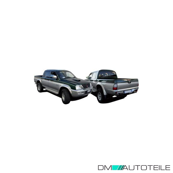 Stoßstange vorne passt für Mitsubishi L 200 (K7T, K6T) 01-04 für Verbreiterung