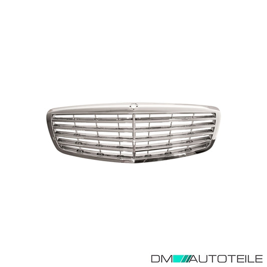 Kühlergrill Kühlergitter Grill für Mercedes S-Klasse W221 Vormopf Bj. 2005-2009