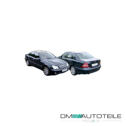 Stoßstangen Gitter Blende vorne für Mercedes C-Klasse W203 S203 Mopf 2004-2007