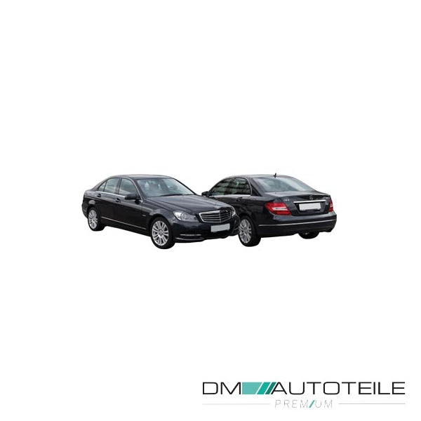 Stoßstange vorne PDC+SRA Classic Ausstattung grundiert passt für Mercedes C-Klasse W204 Mopf 11-13