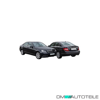 Stoßstangen Gitter vorne mitte für Mercedes C-Klasse Coupe W204 S204 2011-2015