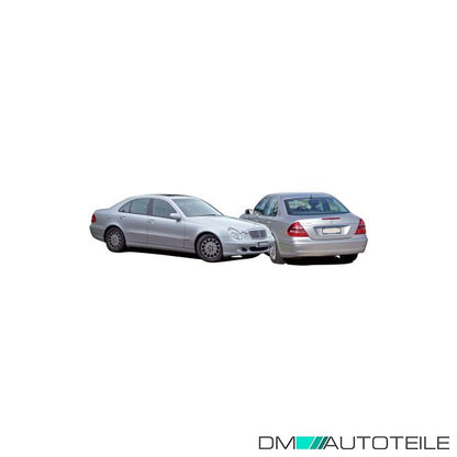 Stoßstangen Gitter vorne mitte für Mercedes E-Klasse W211 S211 Vormopf 2002-2007