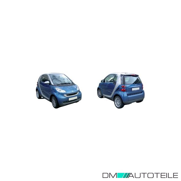 Außenspiegel rechts mech. schwarz passt für Smart Fortwo Coupe, Fortwo Cabrio