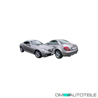 Hauptscheinwerfer Scheinwerfer Frontscheinwerfer rechts H7/H7 mit Motor passt für Mercedes SLK (R171) 04-08