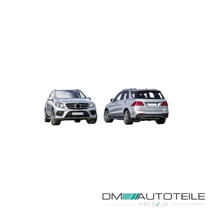 Stoßstange vorne PDC grundiert passt für Mercedes GLE Klasse W166 Mopf 04/2015>