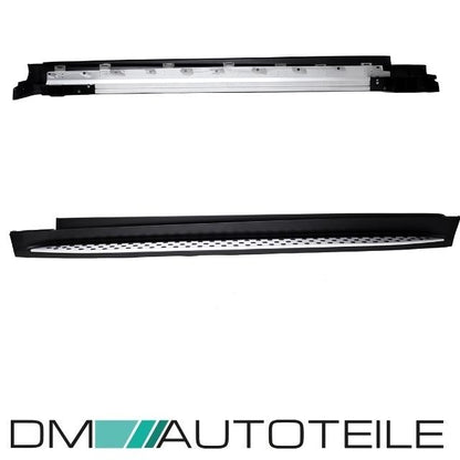 Mercedes ML W164 Trittbretter Einstiegsleiste Set Bj 05-11 Aluminium