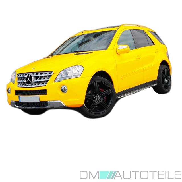 Mercedes ML W164 Trittbretter Einstiegsleiste Set Bj 05-11 Aluminium