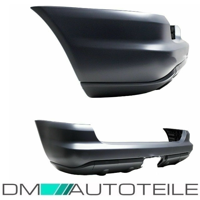 Mercedes M-Klasse W163 Stoßstange hinten Serie grundiert ohne PDC+AHK 01-05 Mopf