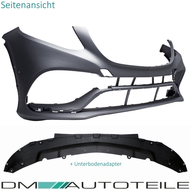 Bodykit Stoßstange Vorne Hinten + Blenden passt für Mercedes GLE C292 Coupe nicht AMG