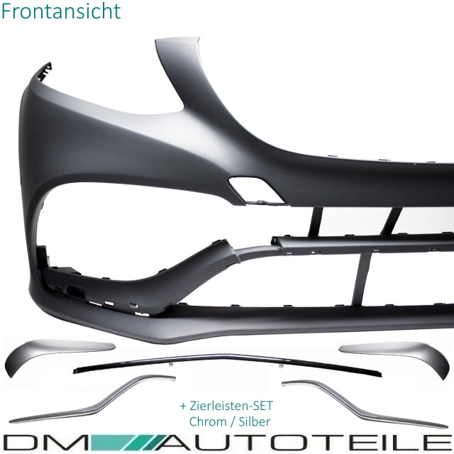Bodykit Stoßstange Vorne Hinten + Blenden passt für Mercedes GLE C292 Coupe nicht AMG