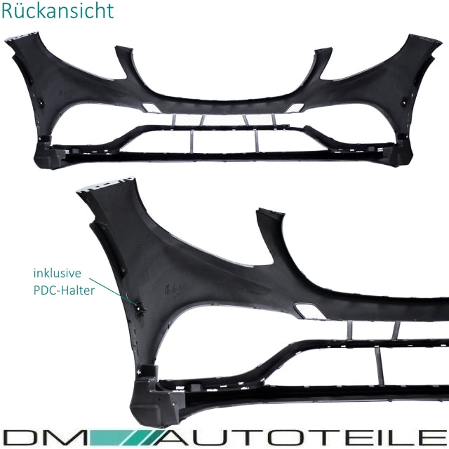 Bodykit Stoßstange Vorne Hinten + Blenden passt für Mercedes GLE C292 Coupe nicht AMG