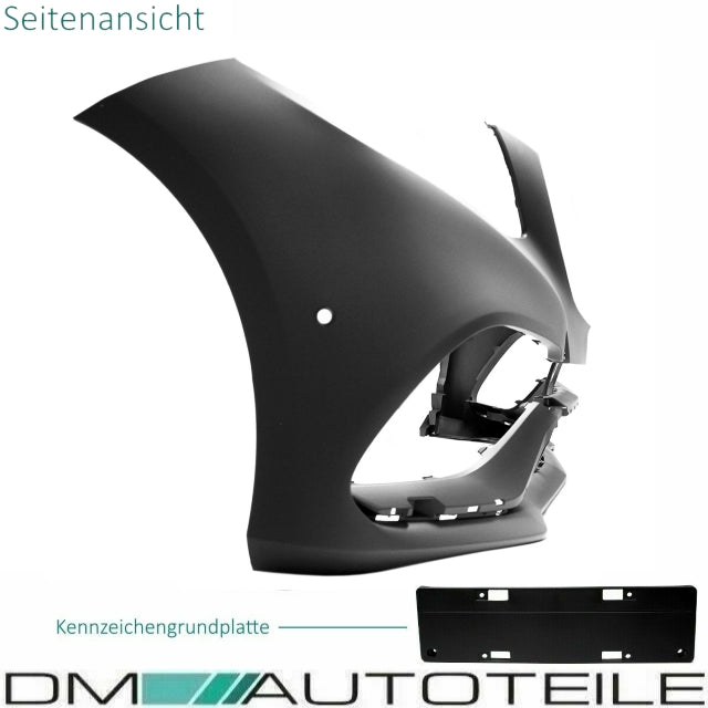 Bodykit Stoßstange Vorne Hinten + Blenden passt für Mercedes GLE W166 nicht AMG