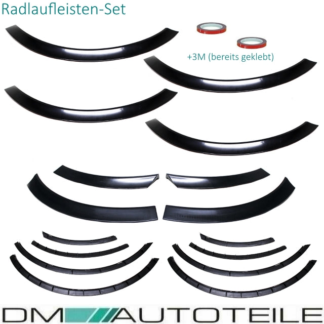 Bodykit Stoßstange Vorne Hinten + Blenden passt für Mercedes GLE W166 nicht AMG