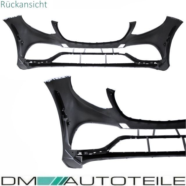 Bodykit Stoßstange Vorne Hinten + Blenden passt für Mercedes GLE W166 nicht AMG
