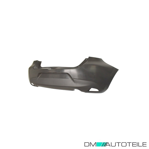Stoßstange hinten schwarz passt für Mazda 2 III Generation ab 02/2015