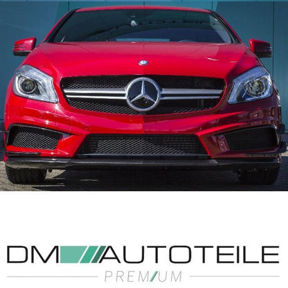 Sport Stoßstange vorne passt für Mercedes A Klasse W176 bj 12-16 ABS für SRA/PDC nicht AMG Aero Edition 1