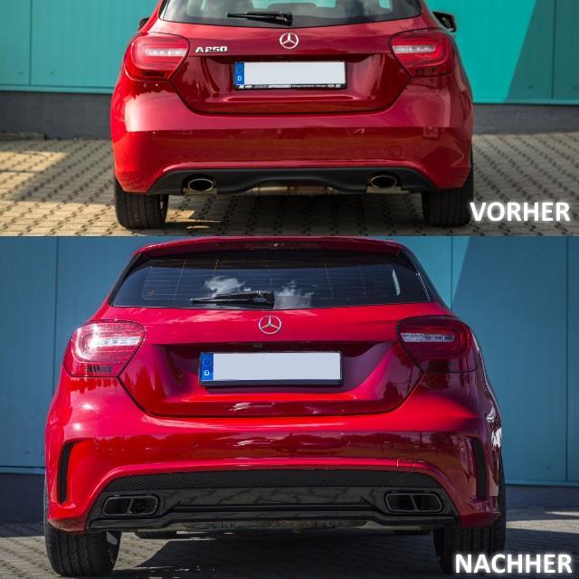 Mercedes A-Klasse W176 Edition 1 Heck Stoßstange Hinten +Zubehör A45 AMG