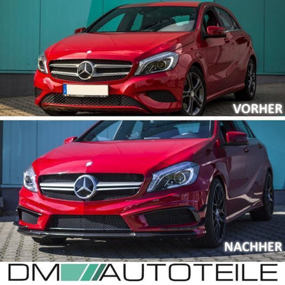 Mercedes A-Klasse W176 Spoiler Flaps Flips +Zubehör für A45 AMG Aero Edition 1
