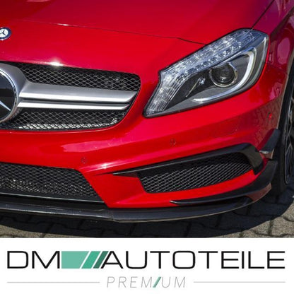 Mercedes A-Klasse W176 Spoiler Flaps Flips +Zubehör für A45 AMG Aero Edition 1
