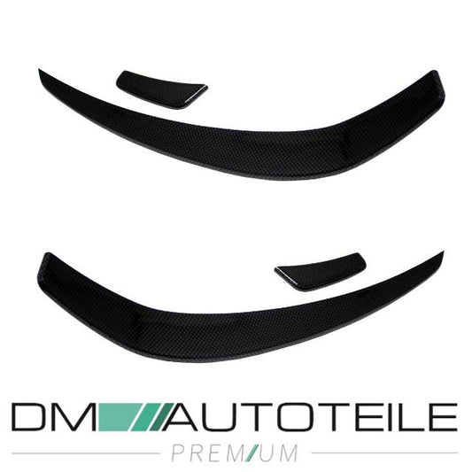 Mercedes A-Klasse W176 Aero Edition 1 Flaps CARBON OPTIK Stoßstange vorne 4.tlg.