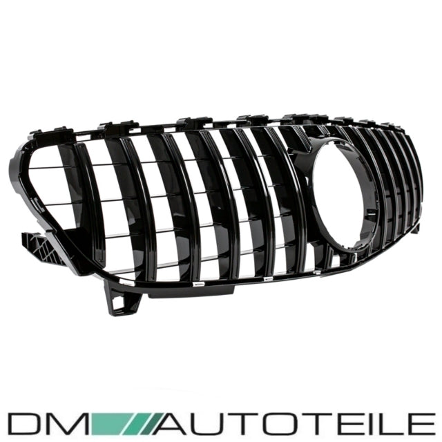 Sport -Panamericana GT Facelift Kühlergrill Komplett Schwarz passend für Mercedes A-Klasse W176 Mopf 2015-2019