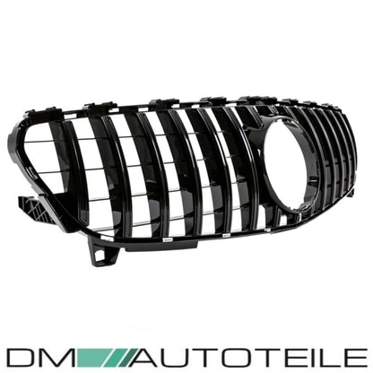 Sport -Panamericana GT Facelift Kühlergrill Komplett Schwarz passend für Mercedes A-Klasse W176 Mopf 2015-2019