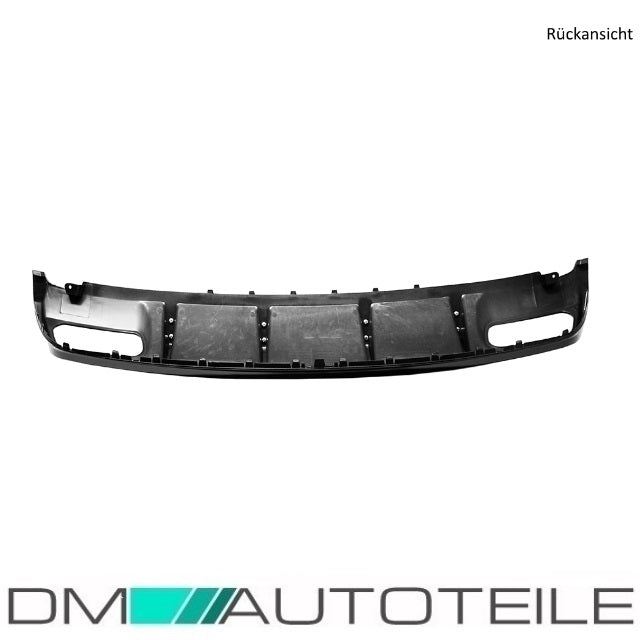 Set Heckdiffusor Schwarz lackiert+Rote Leiste & Blenden passt für Mercedes A-Klasse W176 AMG Sport