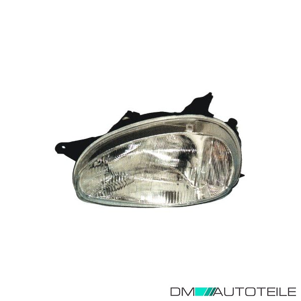 Hauptscheinwerfer Scheinwerfer links H4 passt für Opel Corsa B 93-97