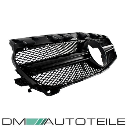 Kühlergrill Schwarz Glanz passt für Mercedes W117 CLA Vormopf 13-16 auch A45