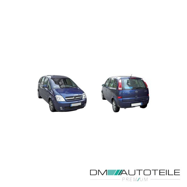 Kühlergrill Kühlergitter Grill passt für Opel Meriva A X03 Baujahr 2003-2006