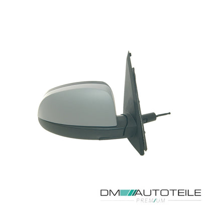Außenspiegel rechts kpl. konvex grundiert mech. passt für Opel Meriva