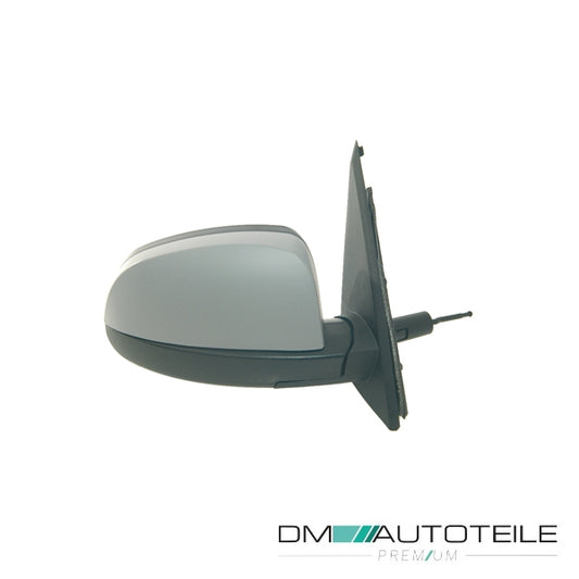 Außenspiegel rechts kpl. konvex grundiert mech. passt für Opel Meriva