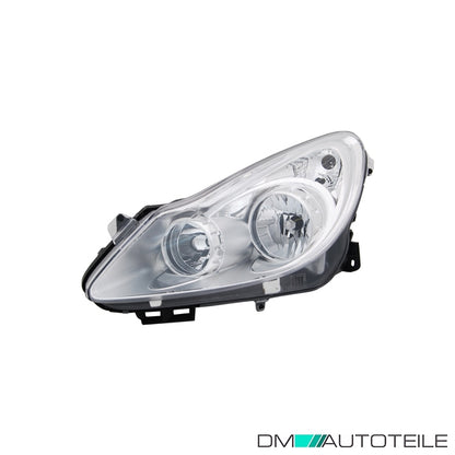 Hauptscheinwerfer links H7/H1 passt für Vauxhall Corsa MK III (D) 06-11